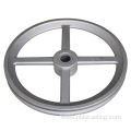 Aluminum OEM die casting auto parts steering wheel